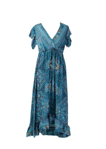 Robe longue été fluide Valery en textile léger anti-chaleur