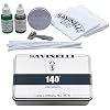 Savinelli Pipe Dopp Kit - Wood Pipe Cleaning and Care Set: Polishing, Cleaners, Reamer, Cloths, Anniversary Tin - Cleaning Set For Briar Wood Pipes