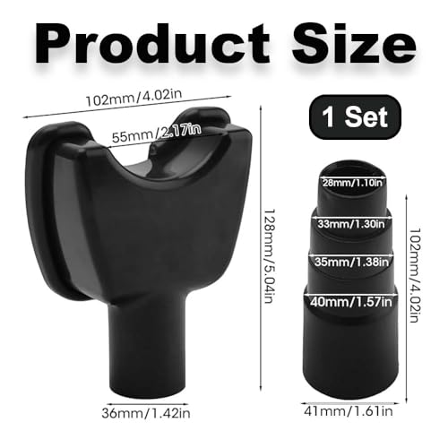 Drill Dust Collector, Electric Drill Vacuum Cleaner Extraction Accessories, Labor-Saving Hands Free Plastic Bowl for Removing Debris, for Drilling, Woodworking, and DIY Projects (Black) 2 Drill Dust Collector, Electric Drill Vacuum Cleaner Extraction Accessories, Labor-Saving Hands Free Plastic Bowl for Removing Debris, for Drilling, Woodworking, and DIY Projects (Black) - Image 2