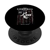 Basketball 3x3 Athlete Sports Piktogramm Amerikanische Flagge PopSockets mit austauschbarem PopGrip