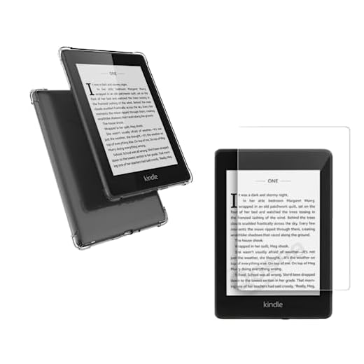 Capa Transparente Kindle Paperwhite 11/2021 + Película Protetora M2L3EK/M2L4EK Signature