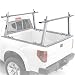 AA-Racks Model APX25 Extendable Aluminum Pick-Up Truck Ladder Rack (No drilling required) - Silver