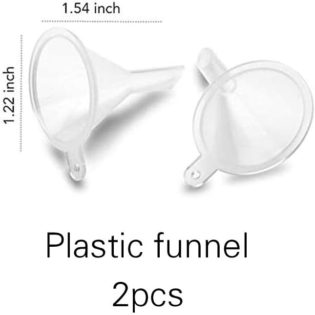 Frasco de vidrio transparente para perfume recargable 100ml miniatura 3