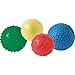 Constructive Playthings Set of 4 Textured Ball Ranging in Size from 5 1/2