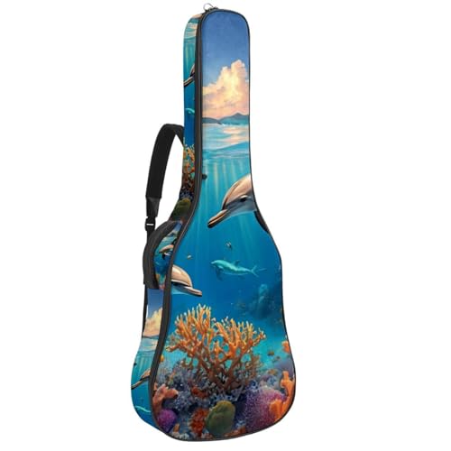Sac de guitare acoustique dauphin une idée cadeau originale et utile