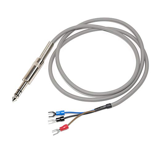 AEcreative 1/4" 6.35mm CW Morse Code Paddle Key keyer Cable Cord for Vibroplex