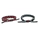 LACKINGONE Naruto Haruno Sakura Lace Bracelet Red and Black