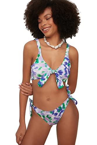TRENDYOL Damen Tbess22ba0134 Baby Badebekleidung Casual, Flieder, 36