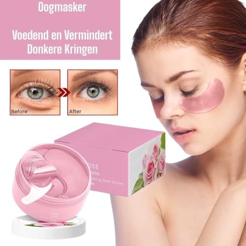Masque yeux pour cernes et poches : 60 patchs hydratants