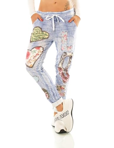 Pantalon de jogging baggy femme style jean pour vos sorties citadines