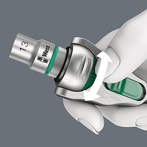 Wera 05003550001 8000 B Zyklop Speed Ratchet with 3/8" drive, 3/8" x 199 mm — view 5