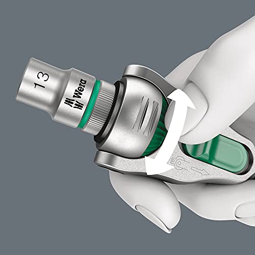 1/4IN ZYKLOP RATCHET - WER05003500002 by Wera - Image 6