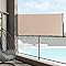 Paravento Estraibile Per Balcone 120x300 Cm - Frangivento In Tessuto Sabbia, Barriera Privacy E Sole - Foto 11