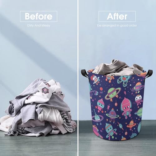 Grand panier à linge imperméable pliable panier à linge salle de bain espace