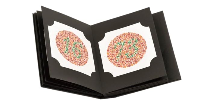 See full amazon price history chart for Ishihara Eye Test Book for Color Blindness – Comprehensive Color Vision Test for Adults and Professionals Ishihara Eye Test Book for Color Blindness – Comprehensive Color Vision Test for Adults and Professionals (B0DF5CNHLW) Amazon Price History, Amazon Price Tracker