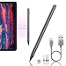 Produktbild USI Stylus for Google Pixel Tablet - Stift für Fire Max 11 Tablet, Lenovo Chromebook Duet, Acer Chromebook Spin314, Magnetisch 4096 Druckstufen USI 2.0 Chromebook Stylus Pen Eingabestift (4 Federn)