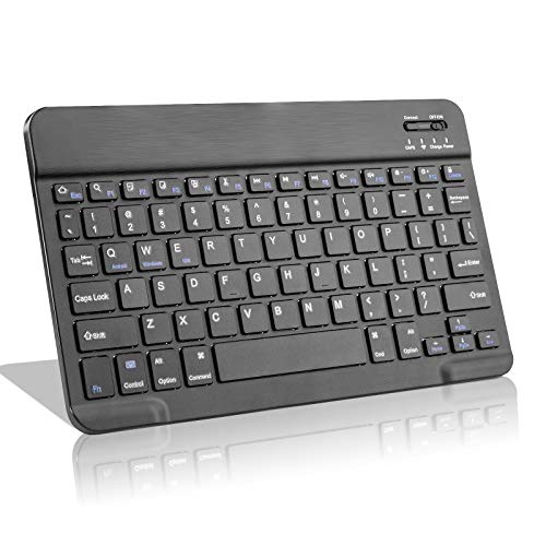 EDIVIA Amazon Fire HD 10/11/8 Wireless Keyboard,Universal Slim Portable Bluetooth Keyboard Compatible with Amazon Fire HD 10/11/8 with Built in Rechargeable Battery (10 Inch Black)