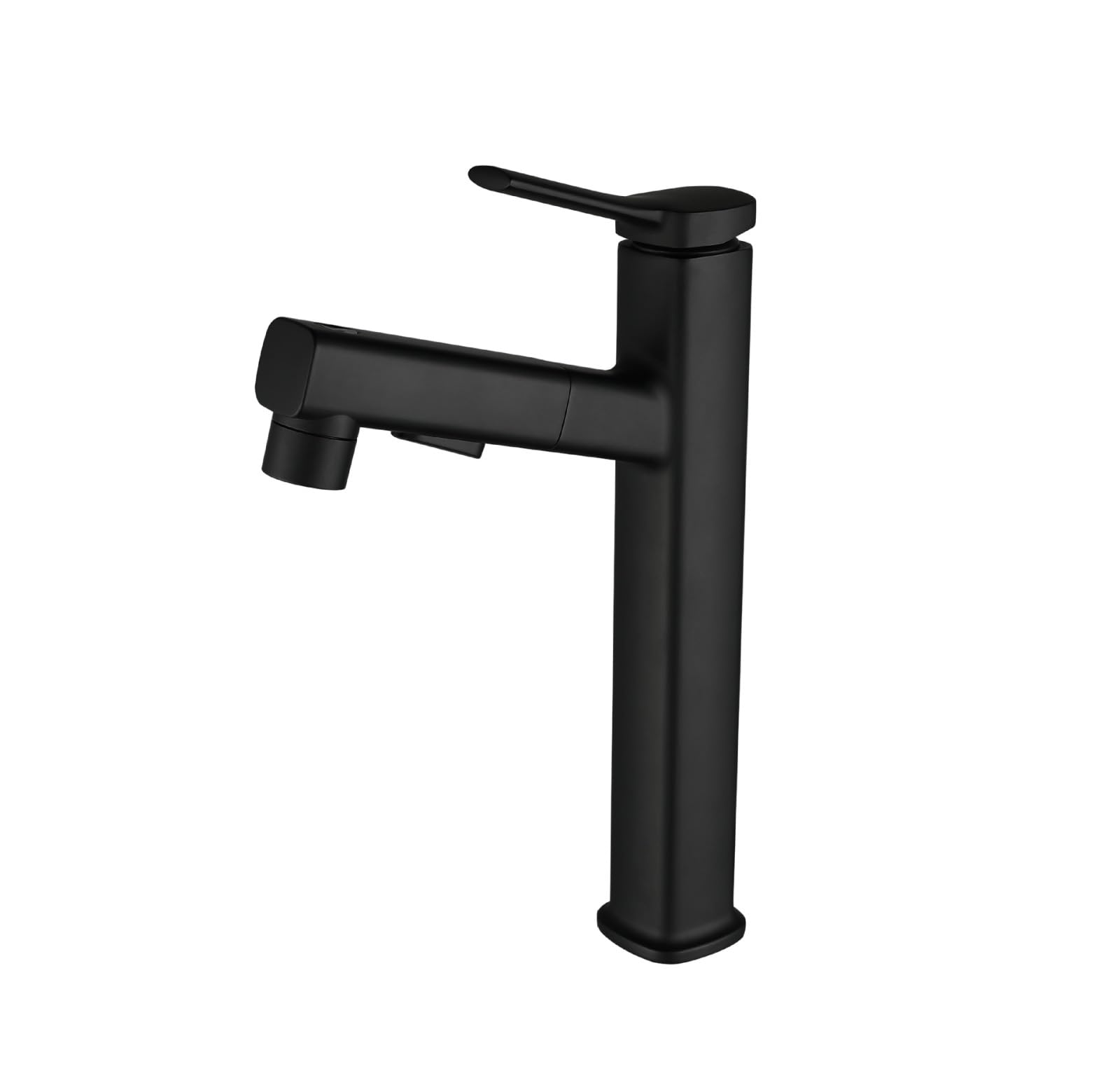 Robinet de lavabo extractible multifonction noir mitigeur salle de bain