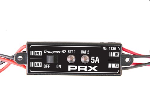 Preisvergleich Produktbild Graupner 4136 - Empfängerstromversorgung PRX-5A stabili.
