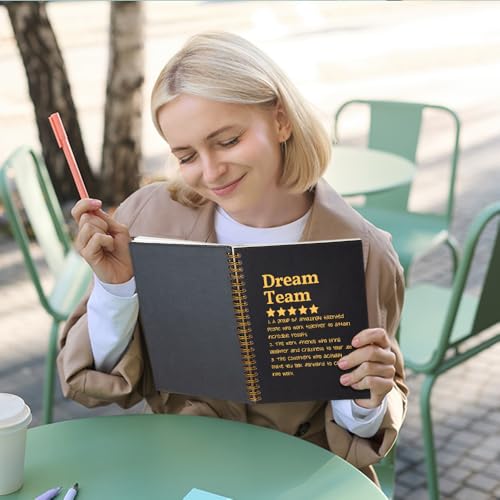 Cahier de notes Dream Team 160 pages blanches pour le bureau - 6