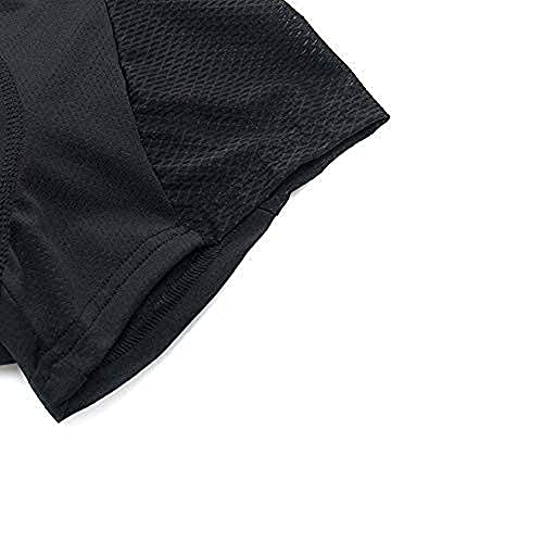 Calça de ciclismo masculina 9D Cueca acolchoada Cueca respirável e confortável(4XL)