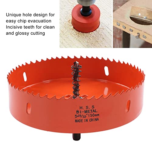 Broca de serra, resistente ao desgaste, corte suave de aço de alta velocidade, broca central para pe