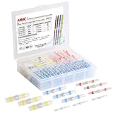 Waterproof Solder Seal Wire Connectors 200PCS AIRIC Heat Shrink Solder Connectors Kit 26-10 Gauge Wa