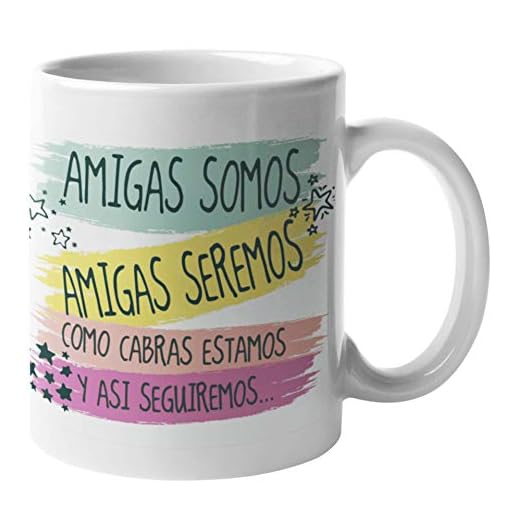 Luckygrafic Taza Amistad para Amigas