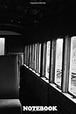  Notebook: Abandoned Ghost Train , Journal for Writing, College Ruled Size 6\