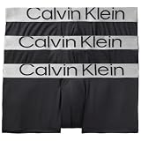 Calvin Klein Men's Sustainable Steel Micro 3-Pack Low Rise Trunk