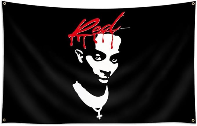 Amazon.com : Playboi Carti Whole Lotta Red Flag 3x5Ft Hip Hop Rapper ...