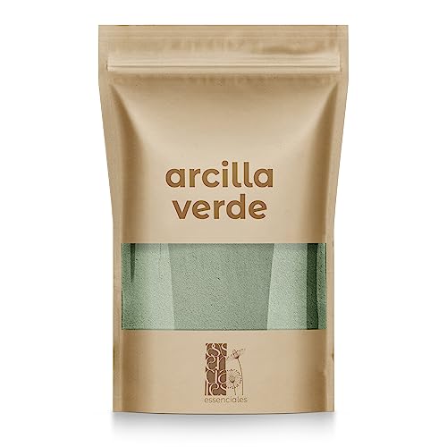 Essenciales - Arcilla Verde Antiinflamatoria 500g - Arcilla Verde en Polvo, purifica y regenera tu piel - imagen 4