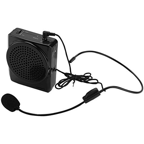 Wireless Voice Amplifier, Portable Rechargeable Voice Booster, Loud Microphone with Waistband for Teaching Speaker(UK) Cover