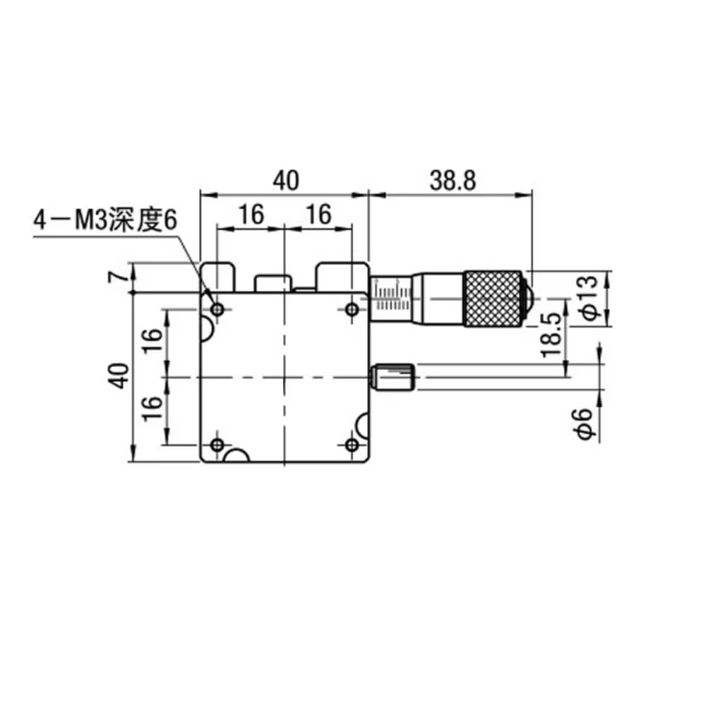 Etapa de Posicionamiento Rotatorio Manual