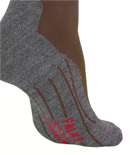 FALKE Herren Wandersocken TK Stabilizing M So Wolle Funktionsmaterial antiblasen dick 1 Paar, Braun Chestnut 5534, 44-45 – Ansicht 6