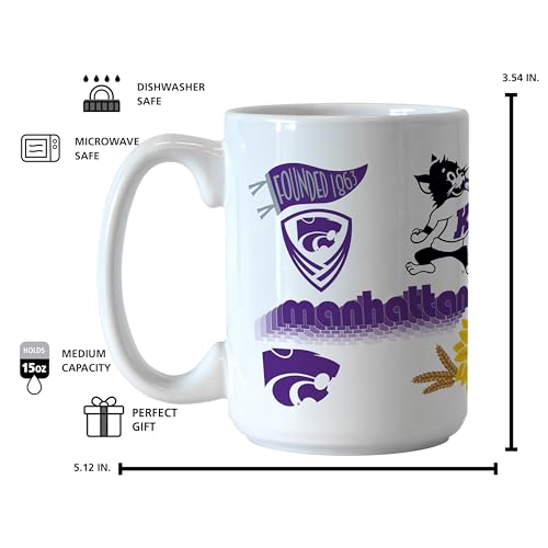 Image of Logo Brands 20 oz Powder Coat Tumbler- Insulated Tumbler with Lid for Water, Iced Tea or Coffee, Smoothie and More