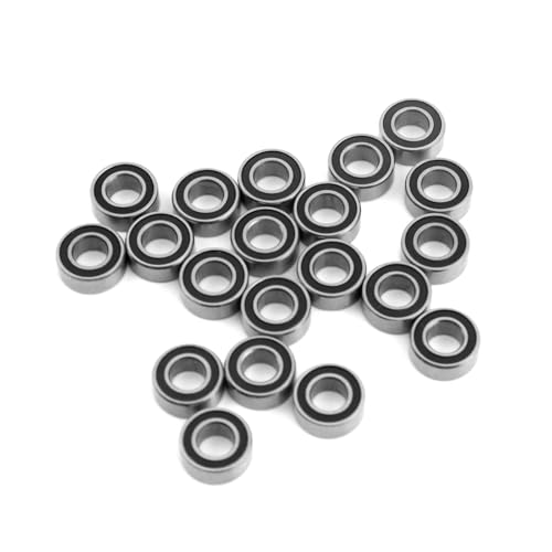 Image of Antrader MR105RS Double Rubber Seal Bearings,20Pcs 5 x 10 x 4mm Deep Groove Ball Bearings
