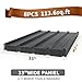 Extra-Wide Coverage Metal Roof Panels (62