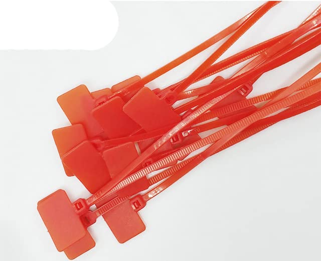 UL 4*200mkt Plastica 100% Nylon 66 ID Fascetta Per Cavi Di Identificazione Fascette Per Etichette Con Fascetta Per Cavi - Cina Fascetta Con Zip, Fascetta In Plastica - Foto 5