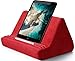 Morbido supporto per tablet con tasca,multi-angolo morbido cuscino Lap Stand,libro divano cuscino supporto,supporto a cuneo tablet,supporto pigro supporto,per tablet/iPad/e-read/smartphone(rosso vino)
