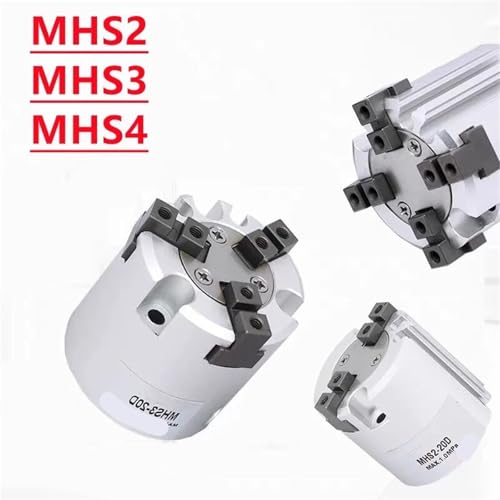 Pince pneumatique MHS3 20D à centrage précis pour robotique - 3