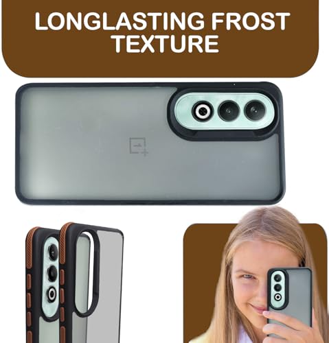 Image of A rtistque Frosted Ultra Matte Back Cover Case for OnePlus Nord CE 4 5G | Smooth Sides with Grip | Stylish Protective Design | Raised Camera Edges | OnePlus Nord CE4 5G Back Cover - Brown