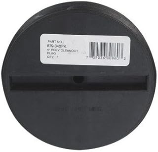 Sioux Chief 4 in. MPT x 4 in. Dia. ABS DWV Threaded Plug MPT
