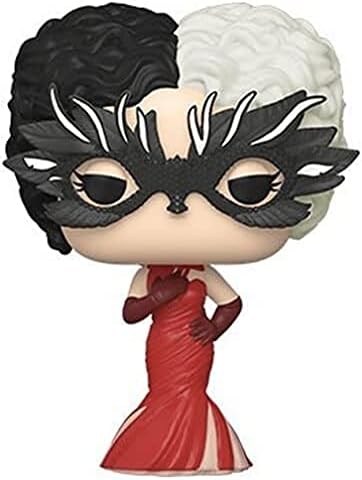 Funko 54467 POP Disney: Cruella- Cruella in Red Gown