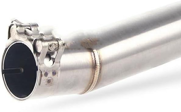 スリップオン・サイレ オートバイの排気マフラーコネクタミドルパイプ