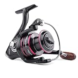 Moulinet de PêChe Bobine de pêche Toute la bouteille de filature de la bobine métallique 500-6000 8kg Max Drag 5.0: 1 Rapport de vitesse Bobine de pêche de la carpe Freshwater CARP Ultra Lisse