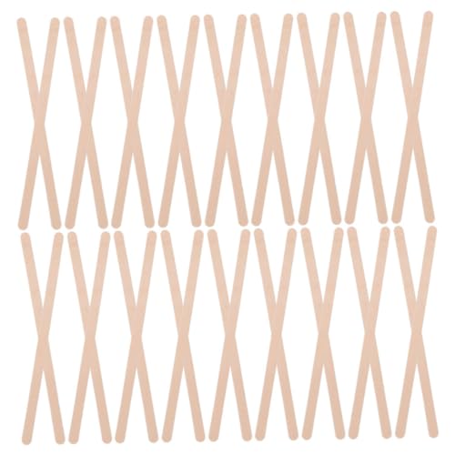 ULTECHNOVO 500Pcs Heat-resistant Wood Coffee Stirrers Mixing Sticks for Drinks Beverage Stirring Rods Bar Essentials for Hot Drinks and All Cup Types