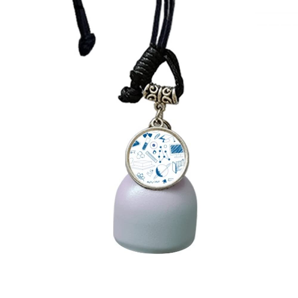 Wind Carillon Bell pendentif de voiture aux finitions soignées et motif géométrique