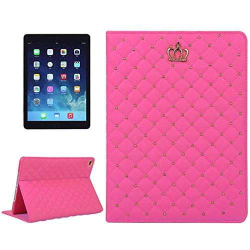 Coque de protection complète iPad Air 2 pour le bureau housse cuir magenta