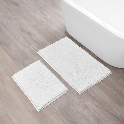 Creative Home Ideas Resort Collection Plush Chenille Bathroom Rugs 2